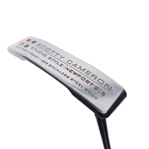 Used Scotty Cameron Studio Style Newport 2.5 Putter / 35.0 Inches