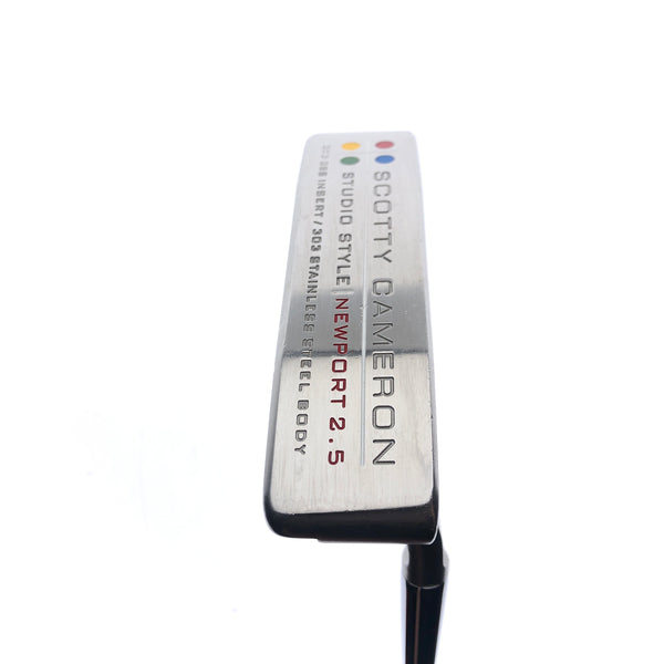 Used Scotty Cameron Studio Style Newport 2.5 Putter / 35.0 Inches