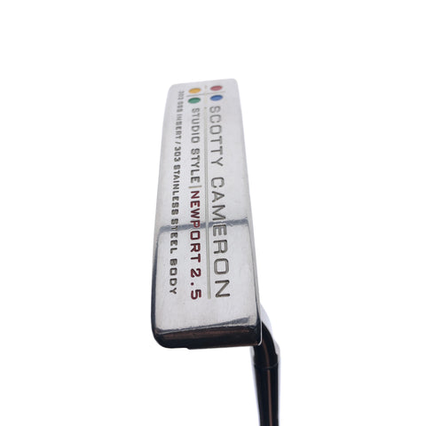 Used Scotty Cameron Studio Style Newport 2.5 Putter / 35.0 Inches