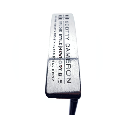 Used Scotty Cameron Studio Style Newport 2.5 Putter / 35.0 Inches