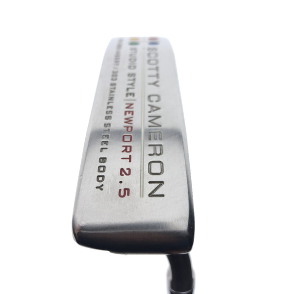 Used Scotty Cameron Studio Style Newport 2.5 Putter