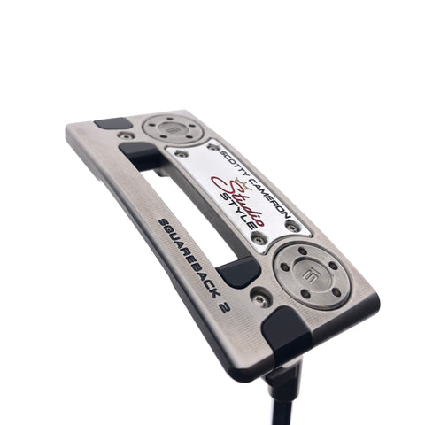 Used Scotty Cameron Studio Style Squareback 2 2025 Putter / 34.0 Inches