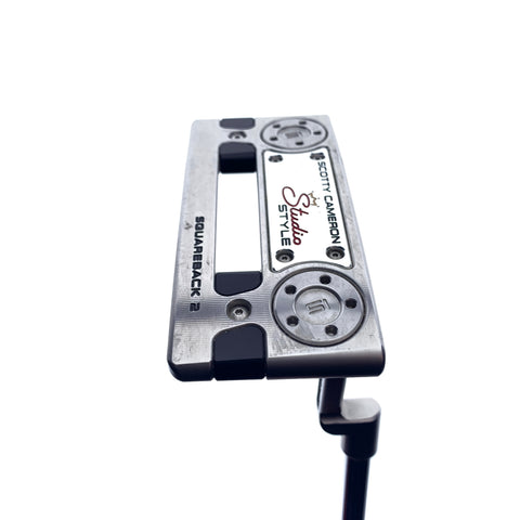 Used Scotty Cameron Studio Style Squareback 2 2025 Putter / 34.0 Inches
