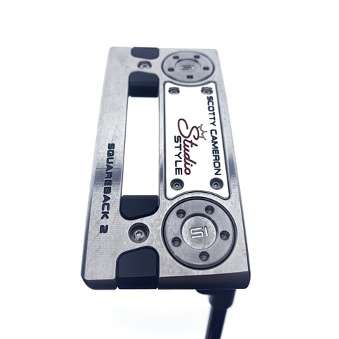 Used Scotty Cameron Studio Style Squareback 2 2025 Putter / 34.0 Inches
