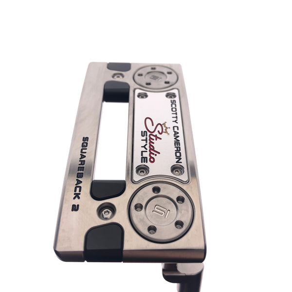 Used Scotty Cameron Studio Style Squareback 2 2025 Putter / 34.0 Inches