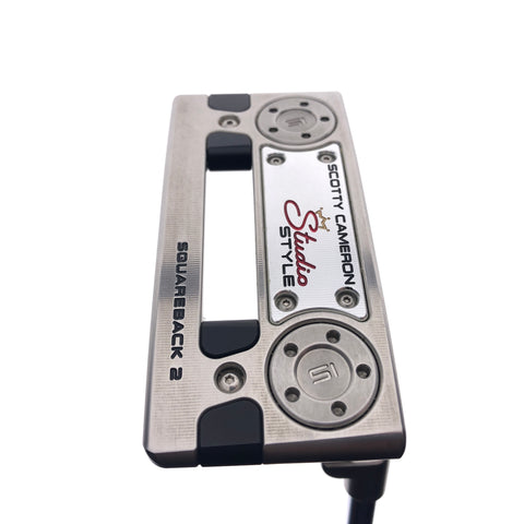 Used Scotty Cameron Studio Style Squareback 2 2025 Putter / 34.0 Inches