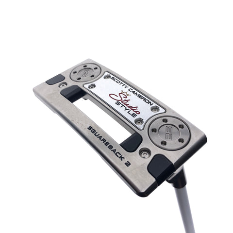Used Scotty Cameron Studio Style Squareback 2 2025 Putter / 37.0 Inches