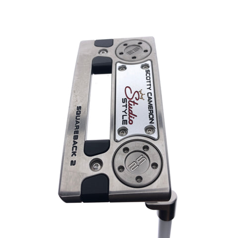 Used Scotty Cameron Studio Style Squareback 2 2025 Putter / 37.0 Inches