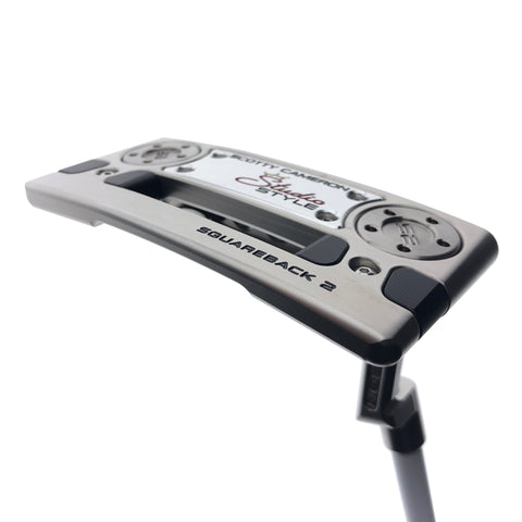 Used Scotty Cameron Studio Style Squareback 2 2025 Putter / 37.5 Inches