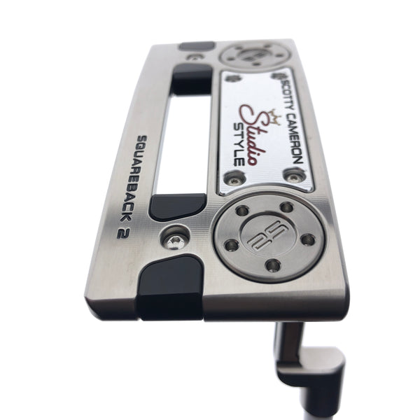 Used Scotty Cameron Studio Style Squareback 2 2025 Putter / 37.5 Inches