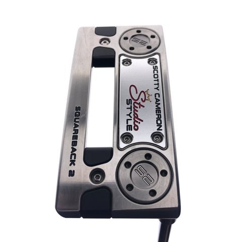 Used Scotty Cameron Studio Style Squareback 2 2025 Putter / 38.0 Inches