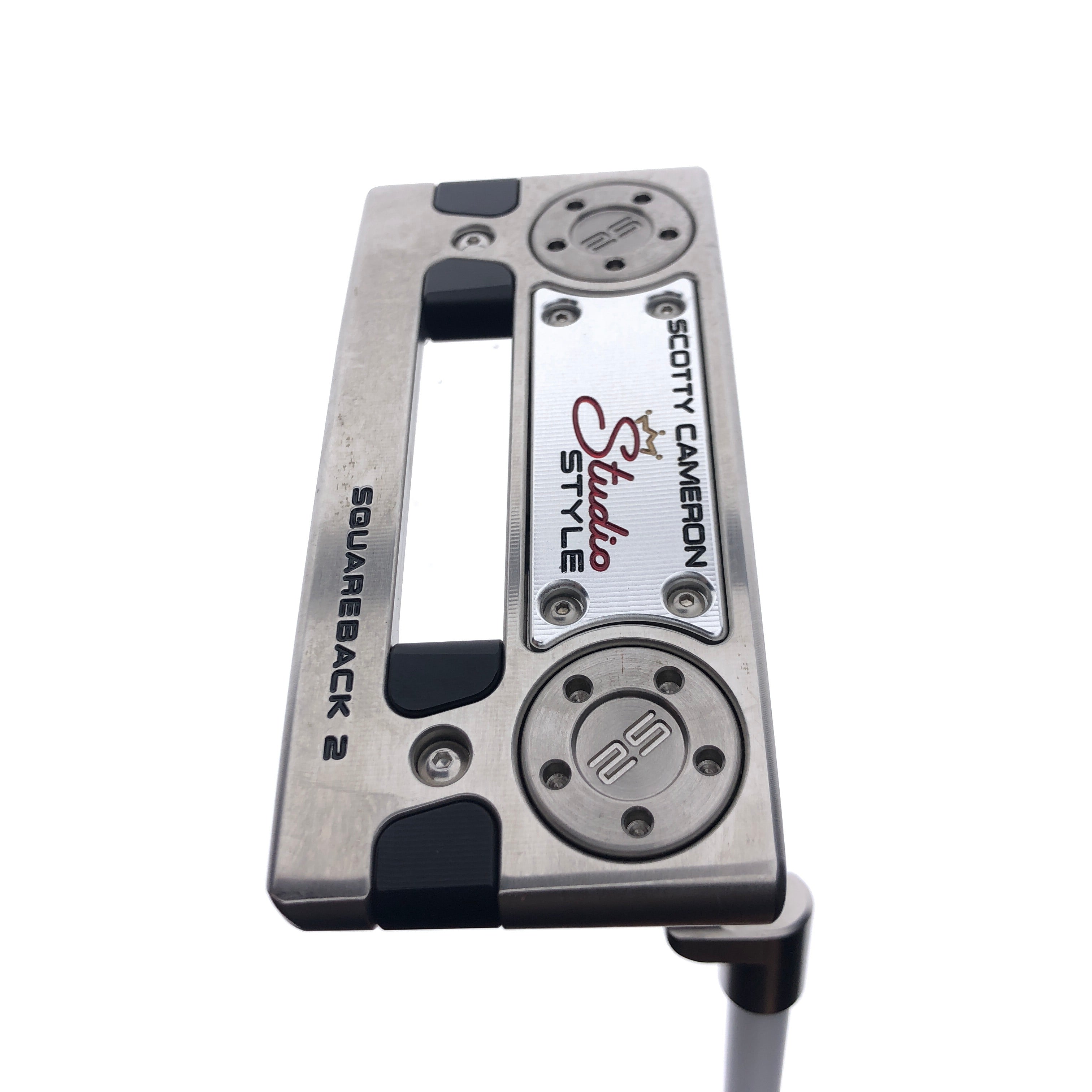 Used Scotty Cameron Studio Style Squareback 2 2025 Putter/VYLYN PTR 130/37 Inch