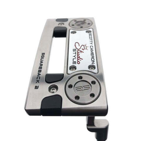 Used Scotty Cameron Studio Style Squareback 2 Long Design '25 Putter / 38 Inches