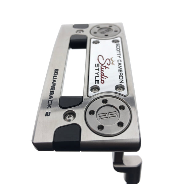 Used Scotty Cameron Studio Style Squareback 2 Long Design '25 Putter / 38 Inches