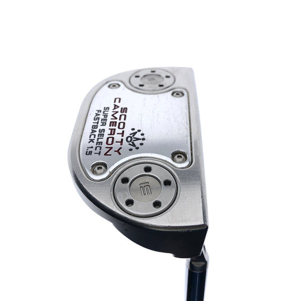 Used Scotty Cameron Super Select Fastback 1.5 Putter / 34.0 Inches