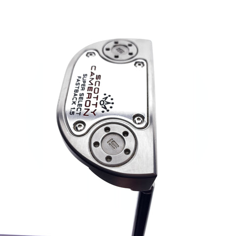 Used Scotty Cameron Super Select Fastback 1.5 Putter / 34.0 Inches