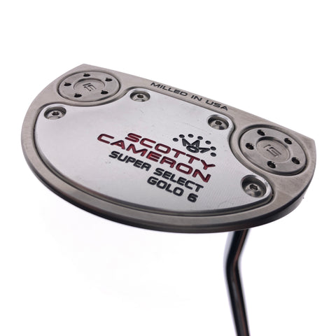 Used Scotty Cameron Super Select Golo 6 Putter / 34.0 Inches