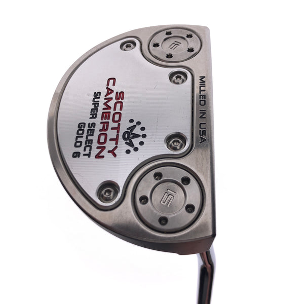 Used Scotty Cameron Super Select Golo 6 Putter / 34.0 Inches