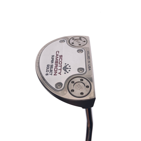 Used Scotty Cameron Super Select Golo 6 Putter / 34.0 Inches