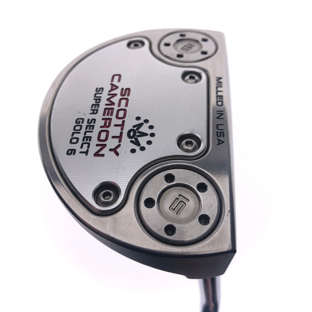 Used Scotty Cameron Super Select Golo 6 Putter / 34.0 Inches
