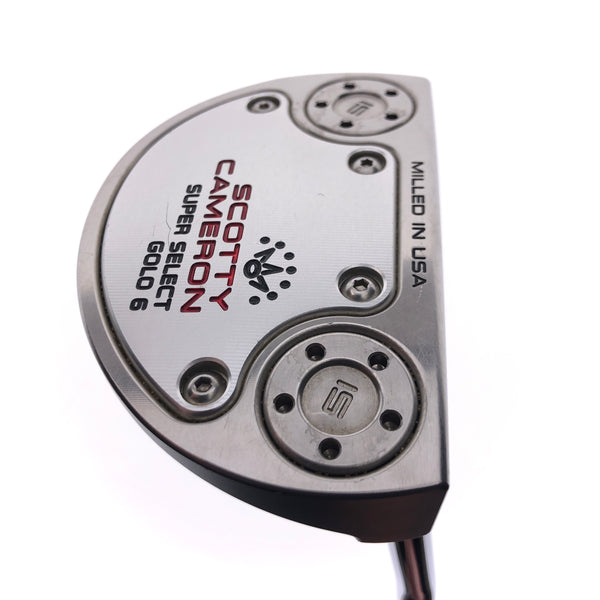 Used Scotty Cameron Super Select Golo 6 Putter / 34.0 Inches