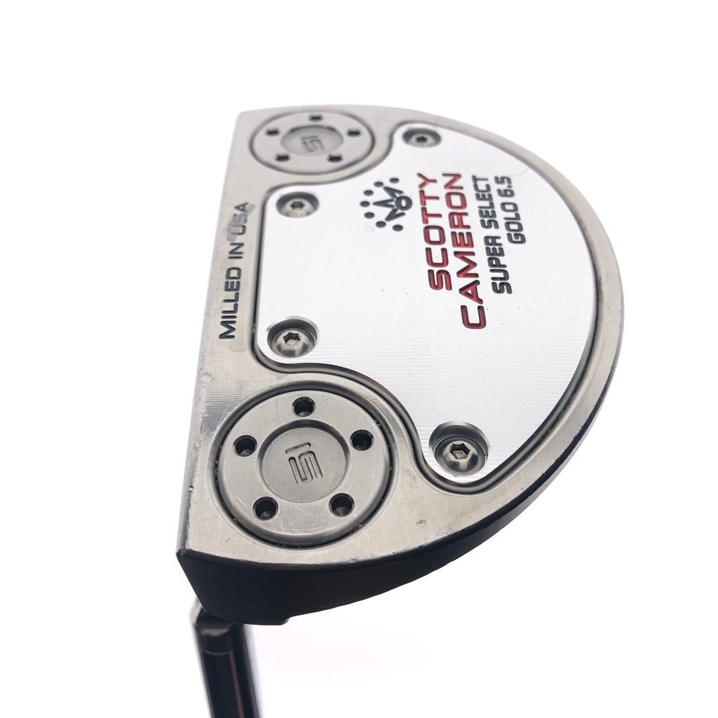 Used Scotty Cameron Super Select Golo 6.5 Putter / 34.0 Inches / Left-Handed
