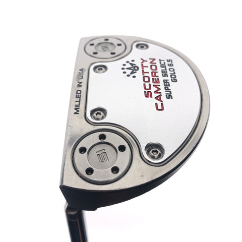 Used Scotty Cameron Super Select Golo 6.5 Putter / 34.0 Inches / Left-Handed