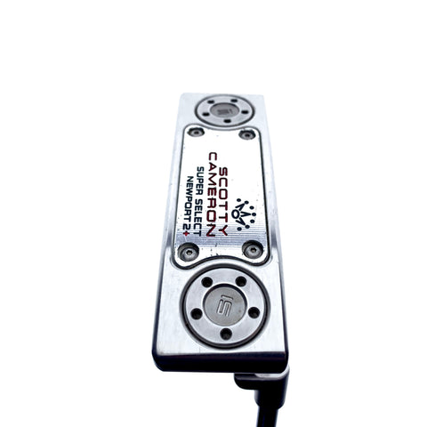 Used Scotty Cameron Super Select Newport 2 Plus Putter / 35.0 Inches