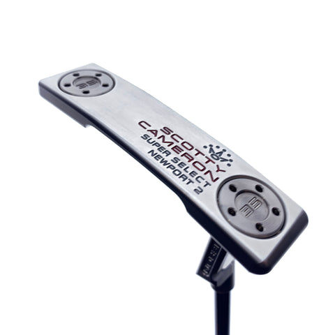 Used Scotty Cameron Super Select Newport 2 Putter / 34.0 Inches