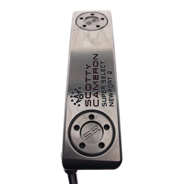Used Scotty Cameron Super Select Newport 2 Putter / 34.0 Inches / Left-Handed