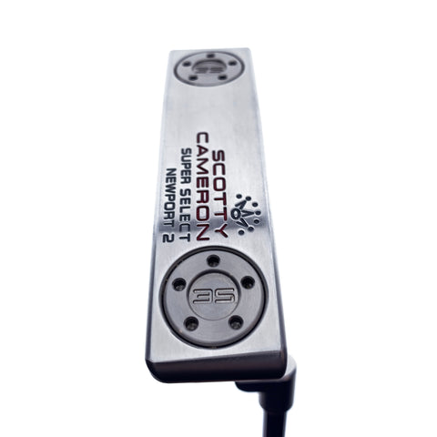 Used Scotty Cameron Super Select Newport 2 Putter / 34.0 Inches