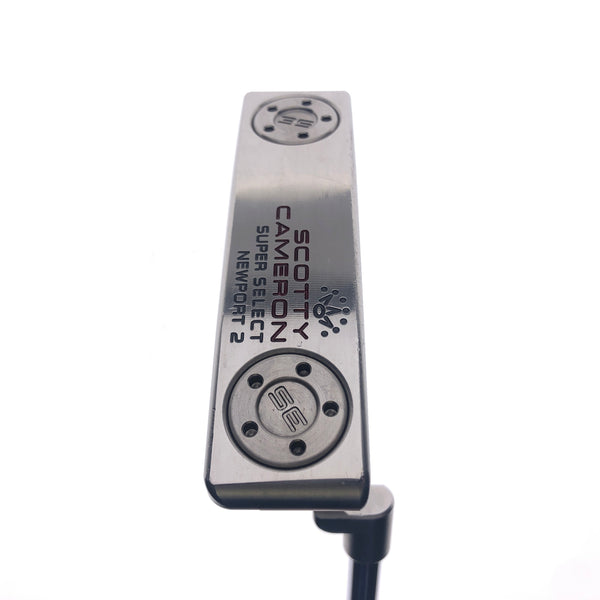 Used Scotty Cameron Super Select Newport 2 Putter / 34.5 Inches