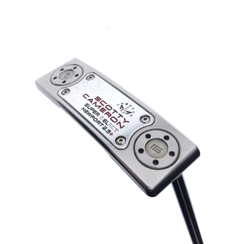 Used Scotty Cameron Super Select Newport 2.5 Plus Putter / 34.0 Inches