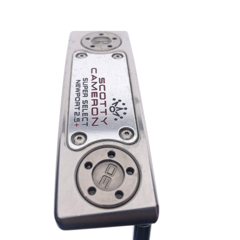Used Scotty Cameron Super Select Newport 2.5 Plus Putter / 34.0 Inches