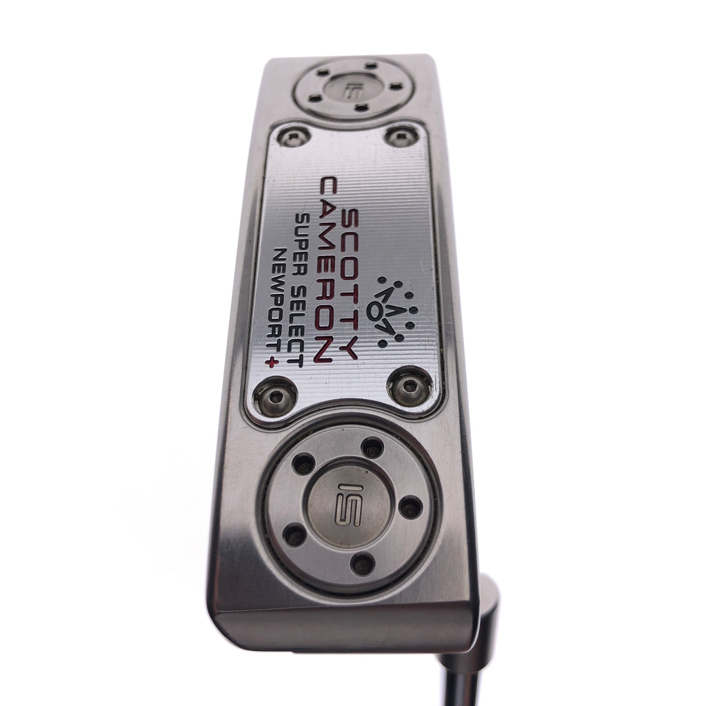 Used Scotty Cameron Super Select Newport Plus Putter / 34.0 Inches