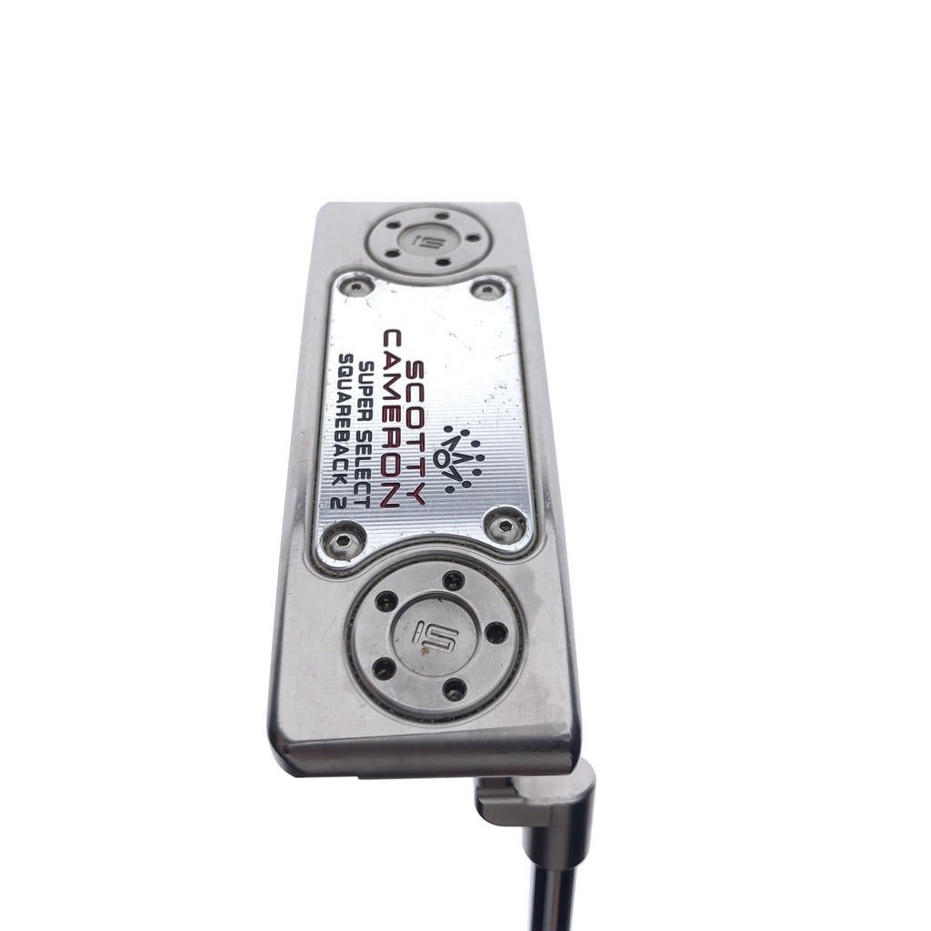 Used Scotty Cameron Super Select Squareback 2 Putter / 34.0 Inches
