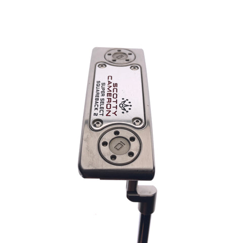 Used Scotty Cameron Super Select Squareback 2 Putter / 34.0 Inches