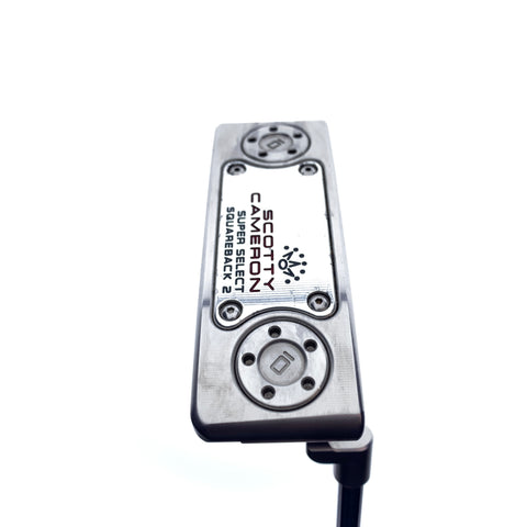 Used Scotty Cameron Super Select Squareback 2 Putter / 35.0 Inches