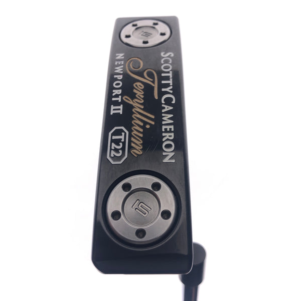Used Scotty Cameron Teryllium T22 Newport 2 Putter / 34.0 Inches
