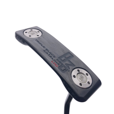 Used Scotty Cameron Triple Black B3 Catalina Putter / 34.0 Inches