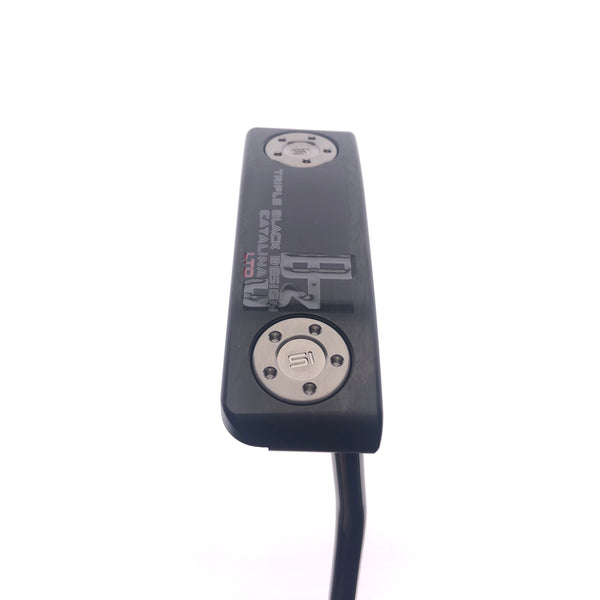 Used Scotty Cameron Triple Black B3 Catalina Putter / 34.0 Inches