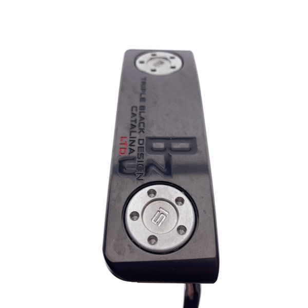 Used Scotty Cameron Triple Black B3 Catalina Putter / 34.0 Inches