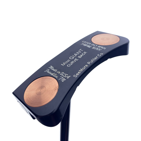 Used SeeMore Mini Giant Curve Back Putter / 35.0 Inches / Left-Handed