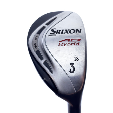 Used Srixon AD 3 Hybrid / 18.0 Degrees / Stiff Flex