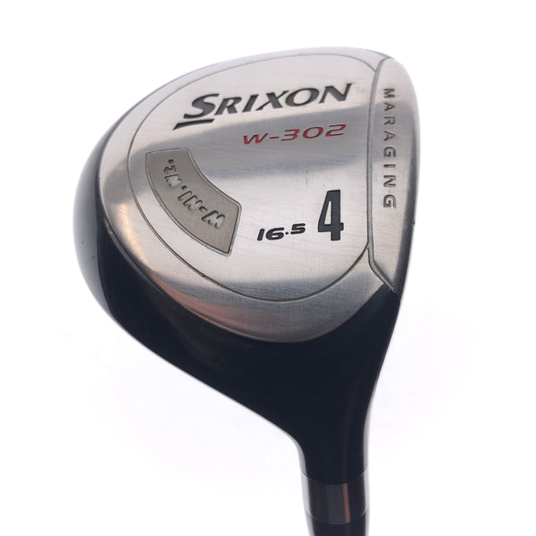 Used Srixon W-302 4 Fairway Wood / 16.5 Degrees / Regular Flex