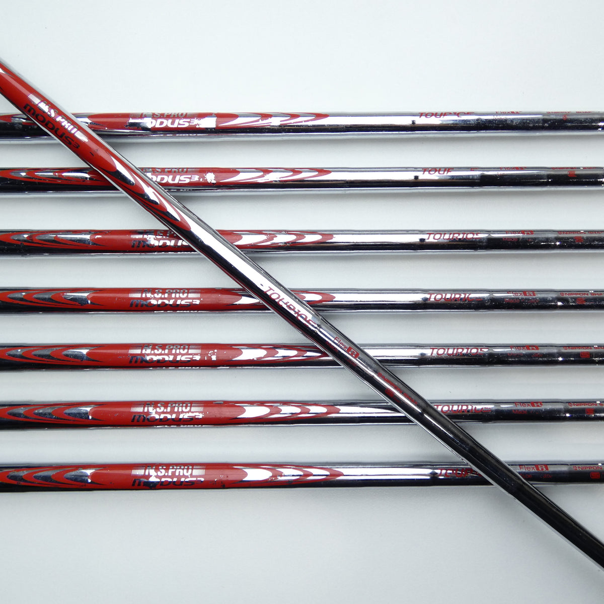 Used Srixon Z 585 Iron Set / 5 - SW + AW / Regular Flex