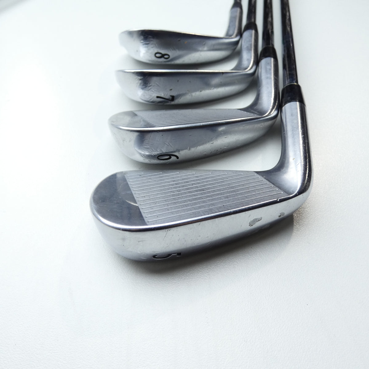 Used Srixon Z 585 Iron Set / 5 - SW + AW / Regular Flex
