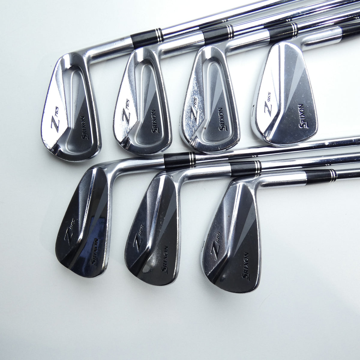 Used Srixon Z 765 & Z 965 Combo Set Iron Set / 4 - PW / Regular Flex