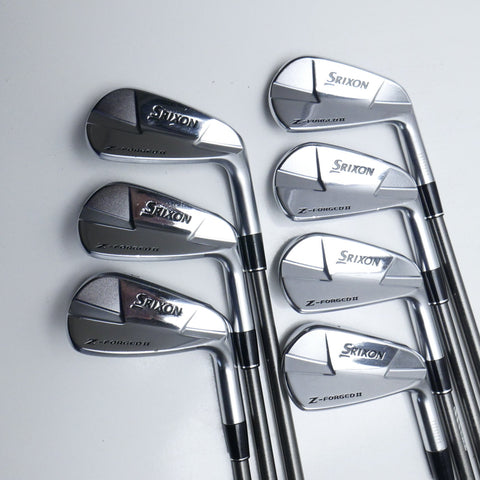 Used Srixon Z-Forged II Iron Set / 4 - PW / Stiff Flex