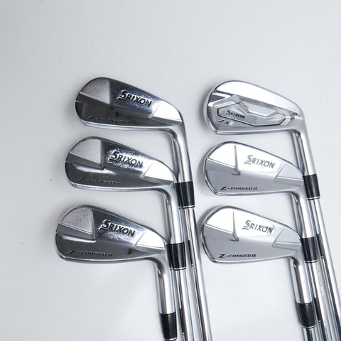 Used Srixon Z-Forged II & ZX5 MK2 Iron Set / 5 - PW / X-Stiff Flex